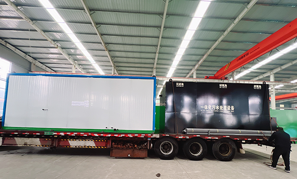 一体化污水处理设备、气浮机设备发货西藏