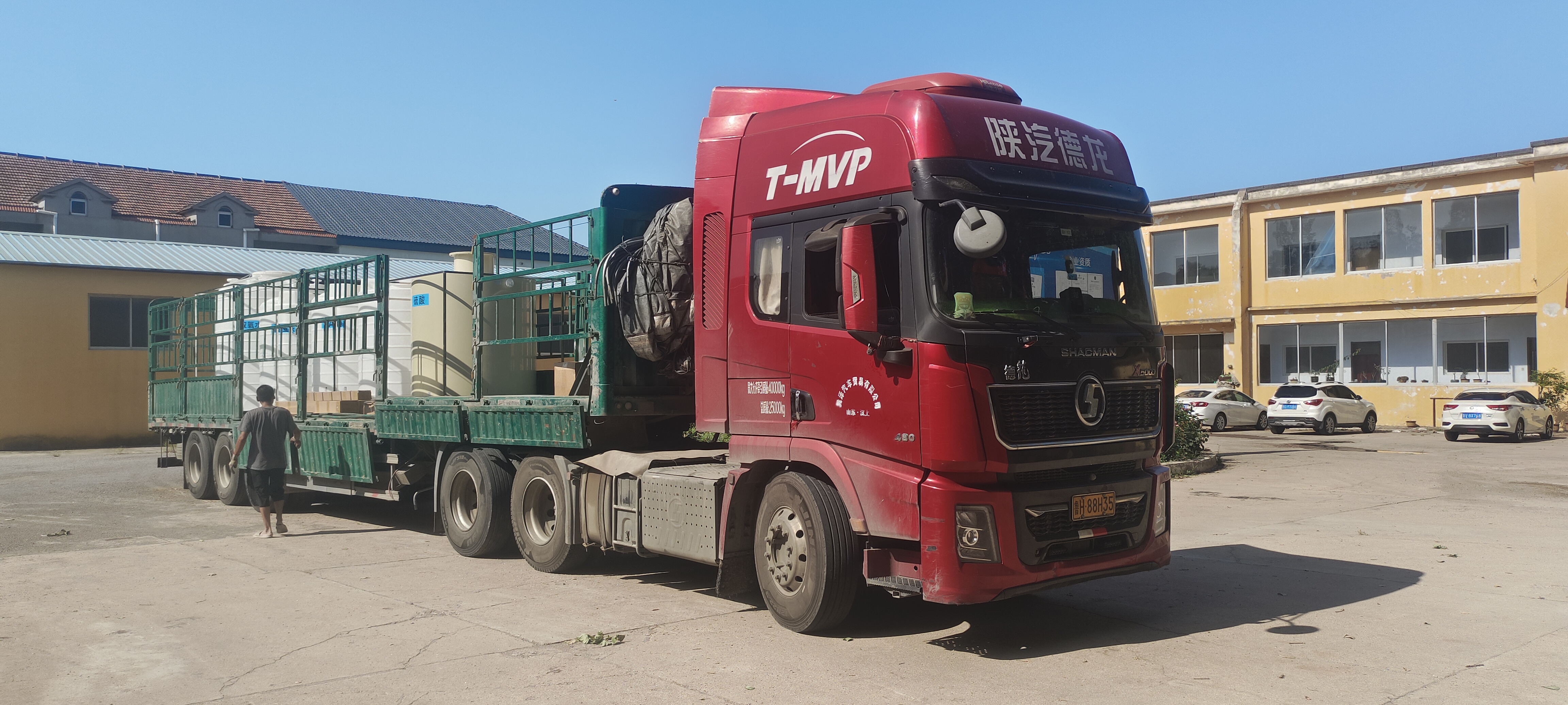 五台加药装置发货