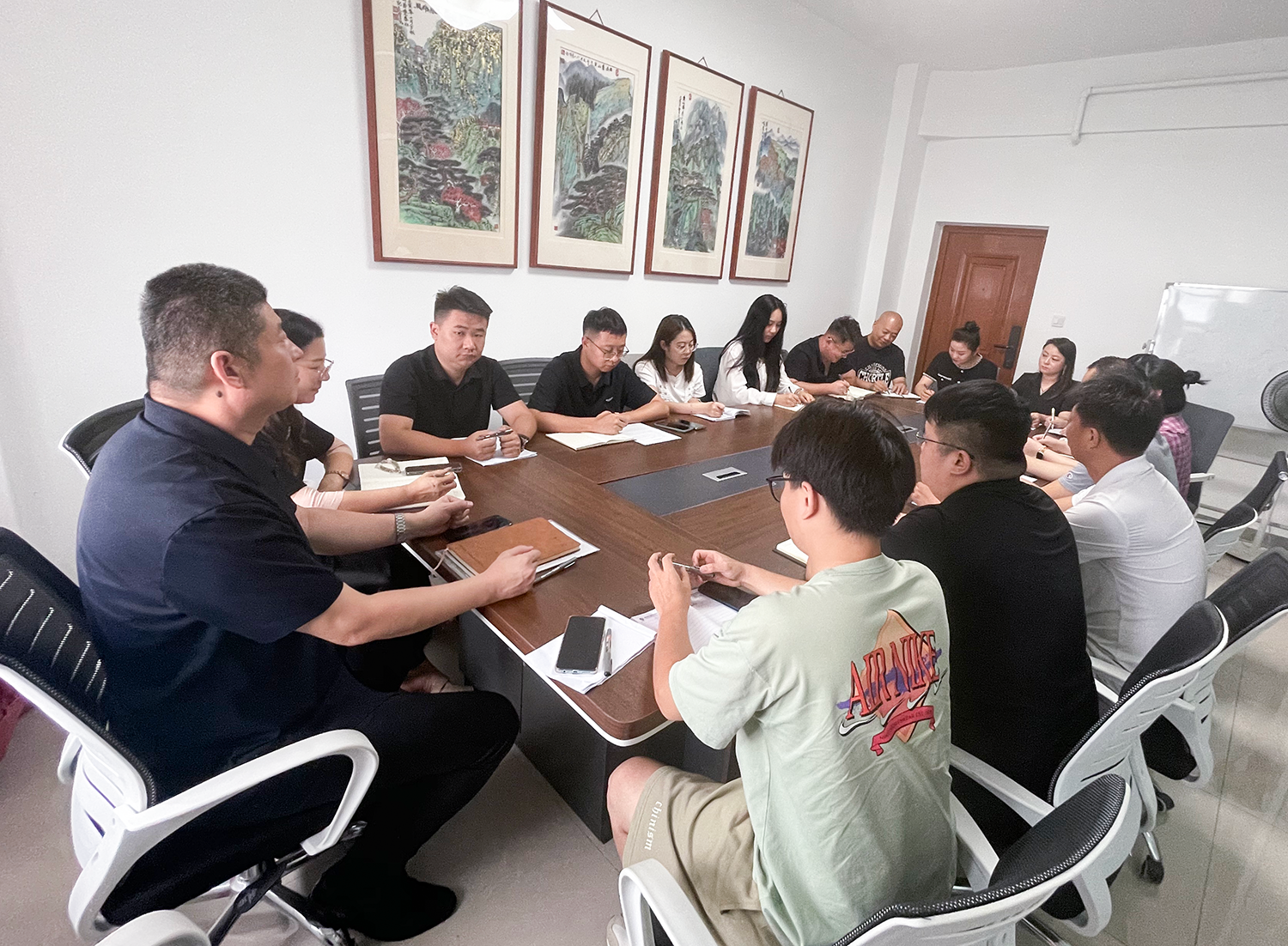 碧水｜周一会议：总结过往，共创新程